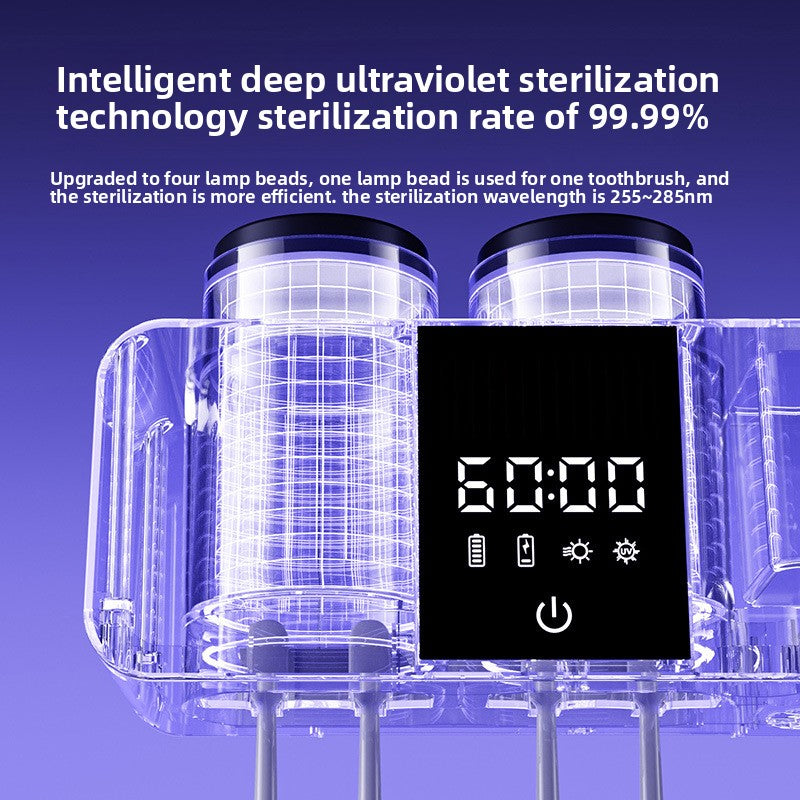 Wall-Mounted Punch-Free Mouthwash Cup Set