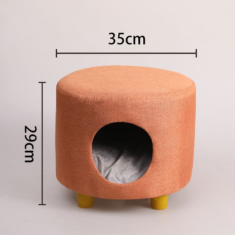 Shared seating area for humans and cats