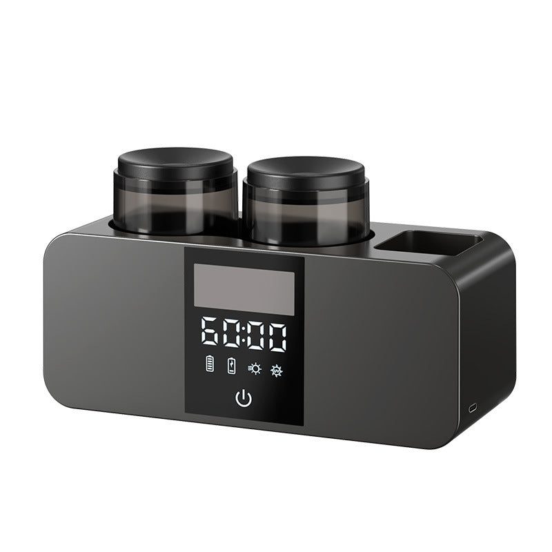 Wall-Mounted Punch-Free Mouthwash Cup Set